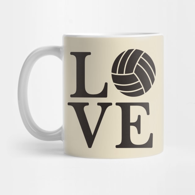 Volleyball Love by ArtStopCreative